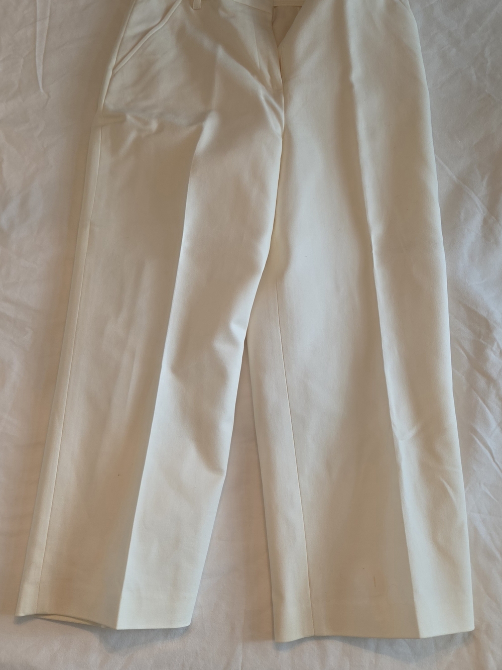 Judith Hart Women's White Lined Dress Pants Size 8P